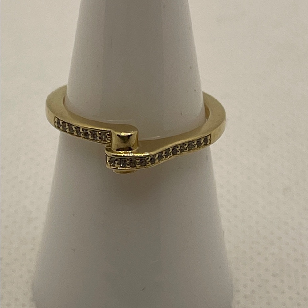 Miansai Gold Vermeil Sapphire Nyx Ring